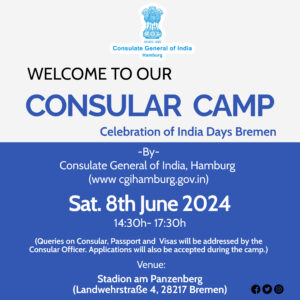 Consular Camp - Consulate General of India: Hamburg