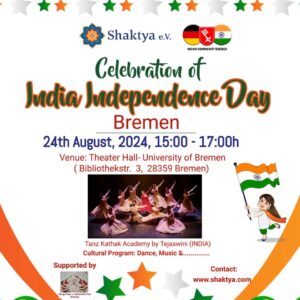 Join Us for the Celebration of India Independence Day in Bremen!