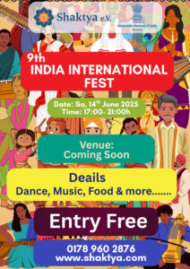 9th India International Fest – 2025Celebrating the 2nd India Days Bremen